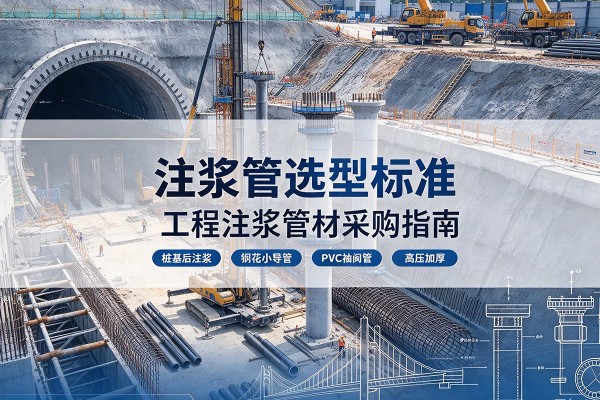 梁平区注浆管选型标准