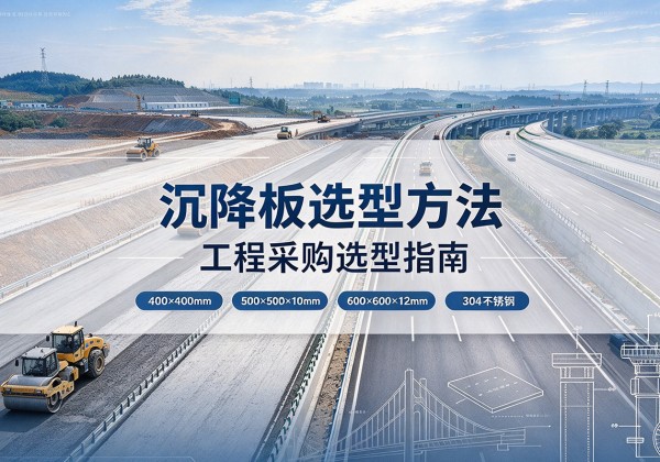 梁平区沉降板选择方法